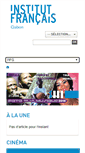 Mobile Screenshot of institutfrancais-gabon.com